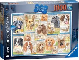 „Ravensburger“ „Dutiful Dogs“ 1000 dalių dėlionė suaugusiems ir vaikams nuo 12 metų