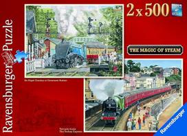 „Ravensburger“ „Garo magija“ – 2 vnt. po 500 dalių dėlionės