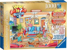„Ravensburger“ „WHAT IF?“ Nr. 3 – „Namų atnaujinimas“ 1000 dalių dėlionė