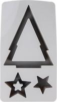 „Rayher“ 36169000 silikoninė liejimo forma „Arbatos žvakės medis ir žvaigždės“, 3 skirtingi dizainai, matmenys 14,5 x 26 x 4 cm, Kalėdų dekoracija, liejama naudojant „Creative Concrete“, „Jewellery Concrete“ ar „Raysin Casting Powder“ medžiagas, vašku, 36
