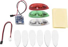 „RC Fixfl¨¹ Gel Lighting“ – belaidis LED žibintas, skirtas RC sraigtasparniams, dronams, modeliniams lėktuvams ir savarankiškiems projektams