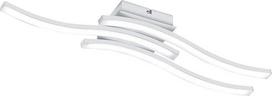 „Reality Leuchten“ modelis R62473131 – LED lubinis šviestuvas iš metalo, matinės baltos spalvos, su 3 vnt. 5 vatų LED lemputėmis |