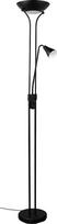 „Reality Leuchten“ „Scotty“ R41651332 LED toršeras, matinis juodas metalas, 2 x 7 W E24 + 1 x 4,5 W E14, jungiklis su reguliatoriumi, lankstus laidas