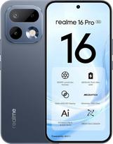 „realme 16 Pro 5G“ išmanusis telefonas be sutarties, 8GB + 512GB, išmanusis telefonas su 200 MP „LumaColor“ kamera + 50 MP, „Dimensity 7300 MAX“, 6500 mAh baterija, 45 W greitasis įkrovimas, 6,78 colių 144 Hz AMOLED ekranas, pilkos spalvos