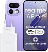 „realme 16 Pro 5G“ išmanusis telefonas, 8 + 512GB, violetinis
