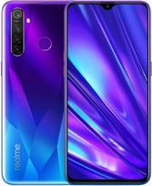 „Realme 5 Pro“ išmanusis telefonas: 4GB RAM + 128GB ROM, 6,4 colių IPS ekranas, aštuonių branduolių procesorius, 16 MP priekinė kamera ir 48 MP AI keturių kamerų sistema, dvi SIM kortelės, „Sparkling Blue“ spalva, Jungtinės Karalystės kištukas