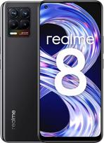 „Realme 8“ išmanusis telefonas be sutarties, „Android“ telefonas su 64 MP AI keturguba kamera, 6,4 colio „Super AMOLED“ ekranu, 30 W „Dart Charge“ įkrovimo technologija, galingu 5000 mAh akumuliatoriumi, dviejų SIM kortelių palaikymu, NFC, 6+128GB atmint