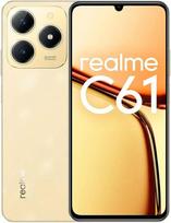 „realme C61“ 6,7 colių, 6GB RAM, 256GB, auksinis