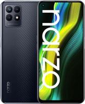 „realme Narzo 50-4+128GB“ išmanusis telefonas, galingas 5000 mAh akumuliatorius, „Helio G96“ žaidimų procesorius, itin sklandžiai veikiantis 120 Hz ekranas, 50 MP AI triguba kamera, 3-funkcinis kortelių lizdas, „Speed Black“ spalva
