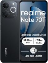 „realme Note 70T“ išmanusis telefonas, 4+256GB, juodos spalvos