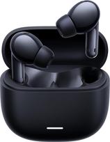 „Redmi Buds 6 Lite“ ausinės, dinaminis 40 dB aktyvus triukšmo slopinimas, iki 37 valandų baterijos veikimo laikas, titano membrana su 4 garso nustatymais, dirbtinio intelekto triukšmo slopinimas, „Google Fast Pair“, juodos spalvos