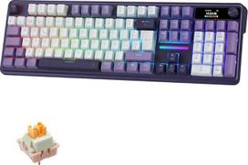 „Redragon K762 Pro“ klaviatūra su tarpikliais, belaidė, QWERTY ES, su ekrano reguliavimo rankenėle
