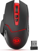 „Redragon M690-1“ belaidė žaidimų pelė, 2400 DPI, ergonomiška, juoda | DPI reguliatorius, 2 šoniniai mygtukai, 8 mygtukai, stabilus ryšys, paprasta naudoti