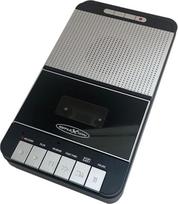 „Reflexion CCR8018“ retro kasetinis grotuvas su USB ir MP3 įrašymo funkcija, nešiojamas, su mikrofonu, garsiakalbiu, AUX-IN jungtimi, ausinių išėjimu, maitinamas iš elektros tinklo ir baterijų, įrašymas vienu mygtuko paspaudimu ir automatinis išjungimas
