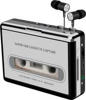 „Reshow“ kasetinis magnetofonas – nešiojamasis kasetinis magnetofonas, įrašinėjantis MP3 garso failus per USB – konvertuoja kasetes į „iPod“ formatą – suderinamas su nešiojamaisiais kompiuteriais ir stacionariais kompiuteriais. Spalva: sidabrinė