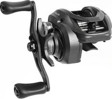 „Resolute Light“ baitcastinginė ritė, perdavimo santykis 7,1:1, 9+1 rutuliniai guoliai, 20 pakopų magnetinis stabdys, skirta žvejybai, 2–22 g, anglies pluošto rėmas, 4 kg traukos jėga