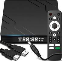 „Retoo“ „Android TV Box“ 4K, „Android 13“, 2GB RAM, 16GB, „Bluetooth 5.0“, „Wi-Fi 6“ | Keturių branduolių procesorius RK3528, HDMI 2.0a su HDR, USB 3.0, „microSD“ iki 128GB, kietieji diskai iki 2 TB, LAN 100Mbit/s, nuotolinio valdymo pultas, 5 GHz