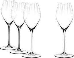 „Riedel Performance“ šampano taurės, 4 vnt. rinkinys, skaidrus krištolas, aukščiausios kokybės
