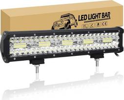 „RIGIDON“ 8D LED darbo žibintas, 15 colių (38 cm), 300 W LED juostelė automobiliui