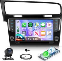„Rimoody“ 4G + 64G „Android“ automobilių radijas, skirtas „VW Golf 7“ (2013–2017 m.), 7 colių ekranas, IPS, „Wireless CarPlay“, „Android“, automobilių navigacija, GPS, „Mirror Link“, „Bluetooth“, FM/RDS/EQ, „Wi-Fi“, valdymas nuo vairo, atbulinės eigos kam