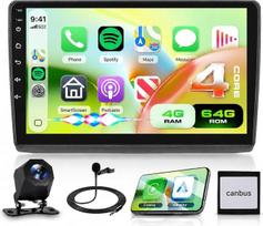 „Rimoody“ 4G+64G „Android“ automobilių radijas, skirtas „Renault Trafic“ (2001–2010 m.) / „Opel Vivaro“ (2006–2010 m.) /„Nissan Primastar“ (2006–2014 m.) su belaidžiu „CarPlay“ ir „Android Auto“, 10,1 colio jutikliniu ekranu, GPS, „Wi-Fi“, „Bluetooth“, FM