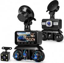 „Rimoody“ 5 kanalų automobilinė vaizdo kamera 360°, 1080P: priekyje, gale, kairėje, dešinėje ir centre