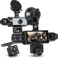 „Rimoody“ 5 kanalų 360° automobilinė vaizdo kamera su 5 kameromis (FHD 1080p): priekinė, galinė, kairioji ir dešinioji; 3,16 colių 1080p automobilinė vaizdo kamera su infraraudonųjų spindulių naktinio matymo funkcija, vaizdo įrašymo ciklu, 24/7 stovėjimo