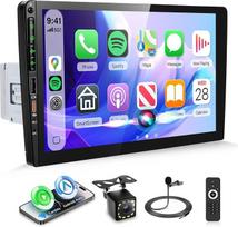 „Rimoody“ automobilių radijas 1 DIN su belaidžiu „CarPlay“, „Android Auto“, „Bluetooth 5.2“, FM/AM/RDS, 9 colių IPS jutikliniu ekranu, vieno DIN dydžio, su „iOS“/„Android“ „MirrorLink“, ekvalaizeriu, USB, „Type-C“, vaizdo registratoriumi ir vairo valdymu