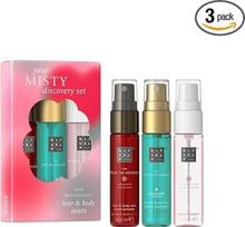 „Rituals“ plaukų ir kūno purškiklių rinkinys „Discovery Trio“: „Karma“, „Ayurveda“, „Sakura“, 3 x 20 ml, be alkoholio, veganiški
