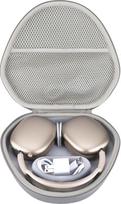 „RIYADAone“ dėklas „Apple AirPods Max“ ausinėms | Atsparus kritimui ir smūgiams, nešiojamas dėklas su tinkliniu maišeliu daiktams laikyti, skirtas kelionėms, kietas apsauginis ausinių dėklas