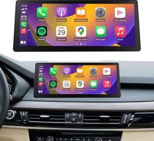 „Road Top“ 10,25 colių itin plonas automobilių radijas su „CarPlay“ funkcija, skirtas „BMW X5“, „X6“, F15/F16 modeliams, NBT