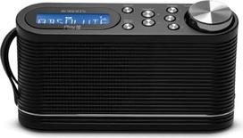 „Roberts Radio Play10“ DAB/DAB+/FM skaitmeninis radijas su paprastais išankstiniais nustatymais – juodos spalvos