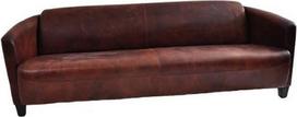 „Rocket Club“ 4-vietė „Vintage Cigar“ odinė sofa iš tikros odos