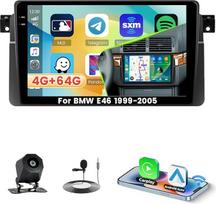 „Roinvou“ 4+64G „Android 15“ automagnetola, skirta „BMW E46“ (1999–2005 m.) su „CarPlay“