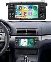 „Roinvou“ 4+64G „Android 15“ automobilių radijas, skirtas „BMW E46“ (1999–2004 m.) su „CarPlay“ ir „Android Car“ funkcijomis, 9 colių „Incell“ jutikliniu ekranu, GPS, „Bluetooth“, ekvalaizeriu, „Wi-Fi“, RDS, FM, SWC, mikrofonu ir atbulinės eigos kamera