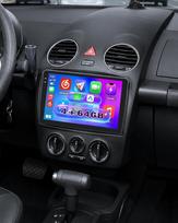 „Roinvou“ 4+64G „Android 15“ automobilių radijas, skirtas „VW Beetle“ (2004–2010 m.), 9 colių | „CarPlay“, „Android“, integruotas jutiklinis ekranas, GPS, „Bluetooth“, ekvalaizeris, „Wi-Fi“, RDS, FM, SWC, mikrofonas, galinio vaizdo kamera