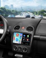 „Roinvou“ 9 colių ekrano automobilių radijas, skirtas „VW Beetle“ (2004–2010 m.) modeliams, su belaidžiu „CarPlay“ ir „Android Auto“, 7 spalvų LED apšvietimu, keliomis vartotojo sąsajos temomis, jutikliniu ekranu, „Bluetooth 5.2“, „MirrorLink“, ekvalaizer