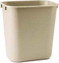 „Rubbermaid Commercial Products“ mažas 13QT/3,25 GAL indas, skirtas namams, biurui ar po stalą, smėlio spalvos (FG295500BEIG)