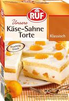 „RUF“ sūrio kremo torto kepimo mišinys biskvito pagrindui ir torto kremui, 350 g