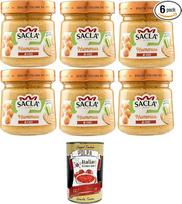 „Saclà Salsa Hummus di Ceci“ – „Saclà“ avinžirnių humuso padažas, 6 vnt. po 212 g + „Italian Gourmet Polpa“, 400 g