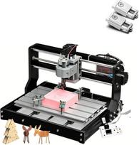 „SainSmart Genmitsu CNC 3018-PRO+“ mini spaustuvas su įtempimo mechanizmu, valdomas GRBL, 3 ašys, skirtas dirbti su akrilu, PVC, medžiu, minkštu aliuminiu, darbo plotas 300 mm x 180 mm x 45 mm
