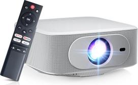 „Salange“ projektorius, FHD 1080P projektorius su 4K palaikymu, su „Android 13.0“, elektrinis fokusavimas / automatinis trapecijos iškraipymų koregavimas, nešiojamas namų kino teatras, suderinamas su „YouTube“, „Prime Video“ ir „PS5“