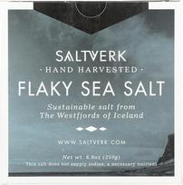 „Saltverk“ jūros druska – jūros druskos dribsniai | Maistinė druska | Stambi jūros druska | 250 g | Mineralinė islandiška jūros druska