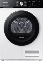 „Samsung Bespoke“ DV8GBBA225AE/EG šilumos siurblio džiovintuvas, 8 kg, „Hygiene+“, „Optimal Dry“ – jutikliais valdomas džiovinimas, „2-in-1 Comfort“ filtras, „Super Short 35“ inverterinis variklis, baltas