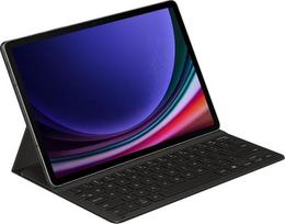 „Samsung Book Cover Keyboard Slim“ EF-DX720, skirta „Galaxy Tab S10 Lite FE S9“, su QWERTY klaviatūra ir AI mygtuku, vientisas plonas dizainas, „S Pen“ laikiklis, juodos spalvos