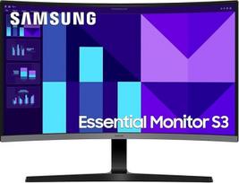 „Samsung Essential S3“ S27D392GAU・S39GD serija・LED monitorius・išlenktas・68,6 cm (27") (LS27D392GAUXEN)