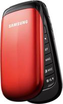 „Samsung E1150“ atverčiamas mobilusis telefonas be SIM kortelės – rubino raudonumo spalvos