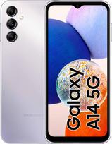 „Samsung Galaxy A14 5G“, 16,8 cm (6,6 colio), dvi SIM kortelės, USB Type-C, 4GB, 64GB, 5000 mAh, sidabrinė