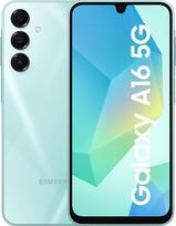 „Samsung Galaxy A16 5G“ išmanusis telefonas be sutarties, mobilusis telefonas su „Android“ operacine sistema, 50 MP pagrindinė kamera, 16,91 cm / 6,7 colio ekranas, 128GB, šviesiai žalia spalva, 2,5 metų gamintojo garantija [Išskirtinai „Amazon“]
