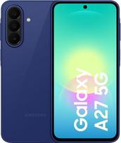 „Samsung Galaxy A27 5G“, 17 cm [6,7], dvi SIM kortelės, „Android 16.0“, USB tipo-C, 6GB, 128GB, 5000 mAh, mėlyna (Samsung A27 5G A276B/DS 6/128GB, mėlyna)